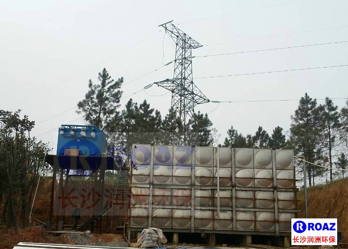 一體化凈水設(shè)備在水泥廠投入使用! 一體化凈水設(shè)備在水泥廠投入使用!